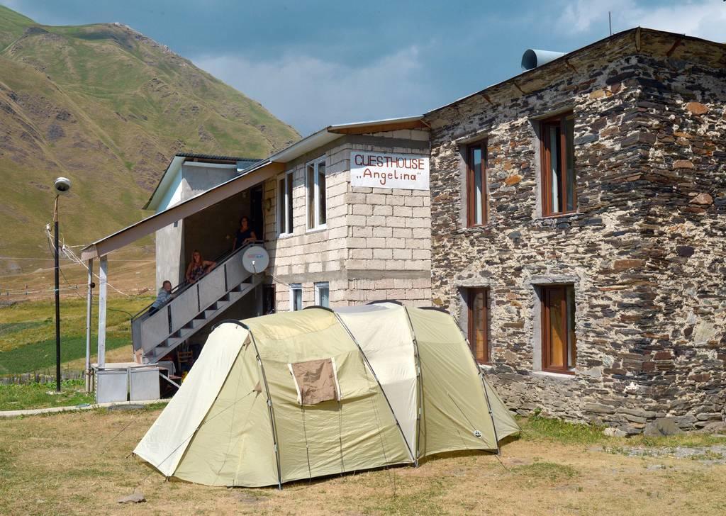 Guesthouse Angelina Ushguli Exterior foto
